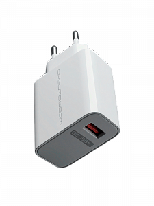 Зарядное устройство для телефона, Быстрая зарядка 18Вт адаптер USB Орбита OT-APU65